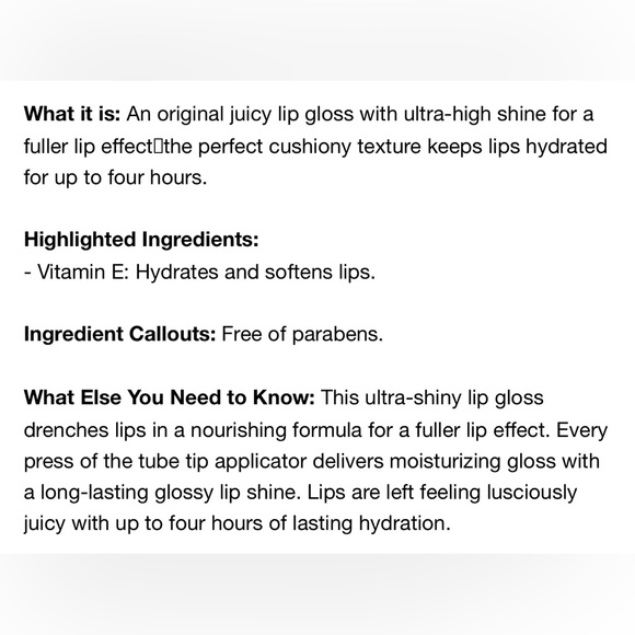 $10❤️‍🔥 LAST 1! Lancôme Juicy Tubes Original Lip Gloss Mini FRAMBOISE POP 🫦NEW - Picture 5 of 5